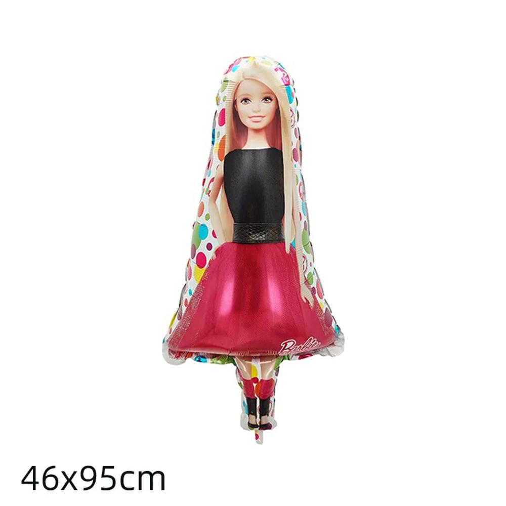 10ks Sada balónků Barbie Růžové balónky pro holky pro dekorace s tématem princezny