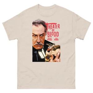 Theater Of Blood T Shirt | Classic Horror Movie Vintage Tee