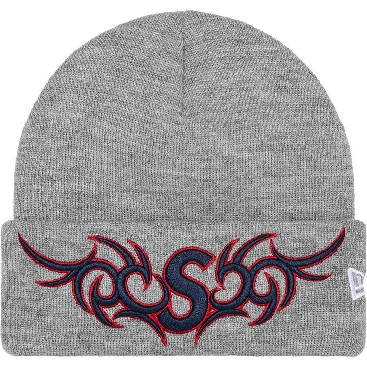 Шапка Supreme New Era Tribal S Логотип Heather Grey One-Size