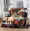 Buffy Flanellen Deken Zacht Warm Alle Seizoenen Plaid, Ontwerp voor Kamperen, Auto Reizen, Wandelen Bank, Bed, Kantoor Perfect Cadeau voor Feesten