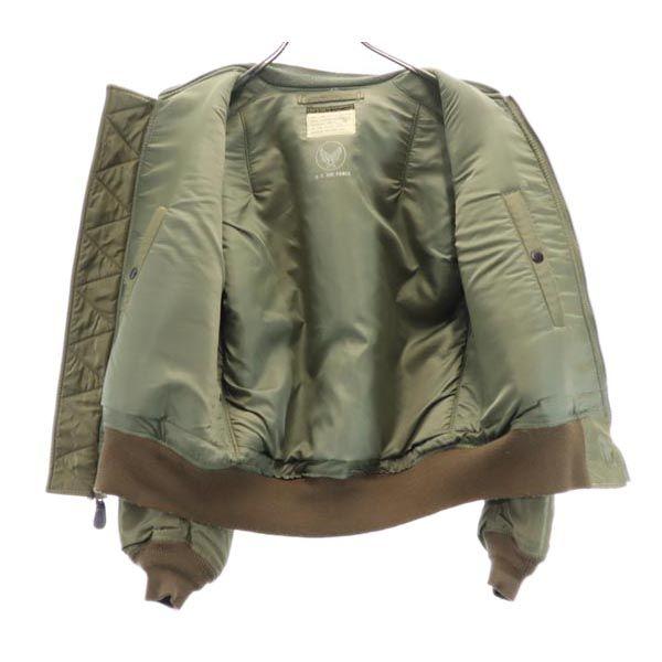 Buzz Rickson's Replica Nume Real BR11089 Geacă de zbor MA-1 38 militar Bărbați Folosit