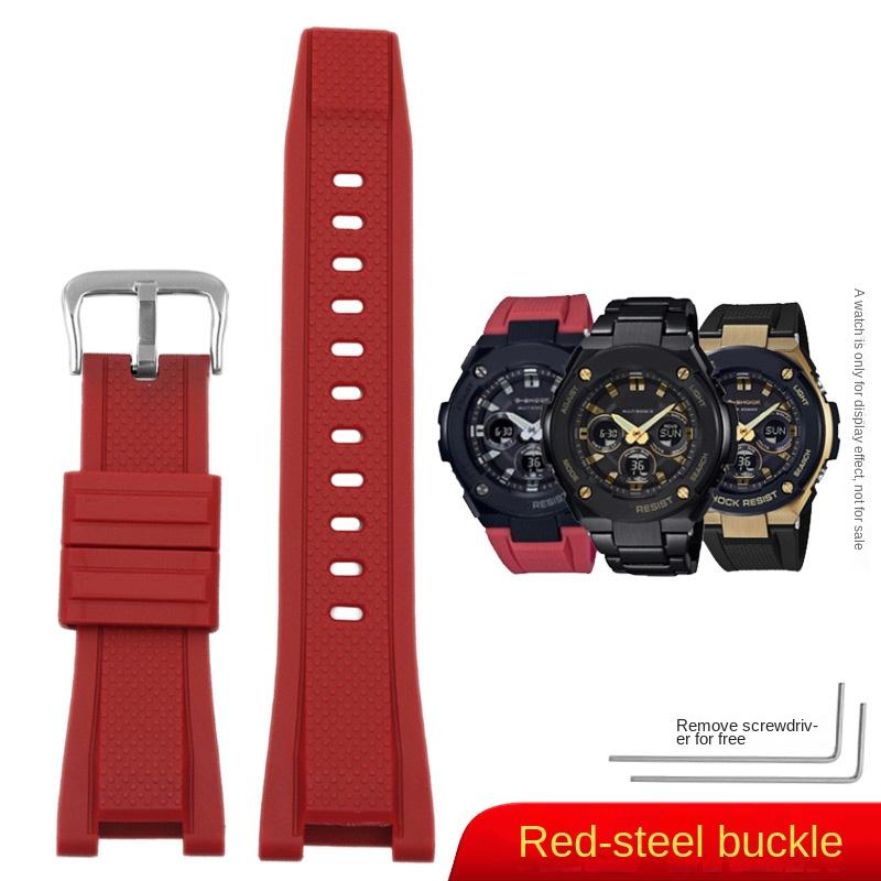 Pro Casio G-Shock řemínek k hodinkám GST-210 GST-W300 GST-400G GST-B100 S100D/S110D/W110 Kovový řemínek Náramek na hodinky z nerezové oceli