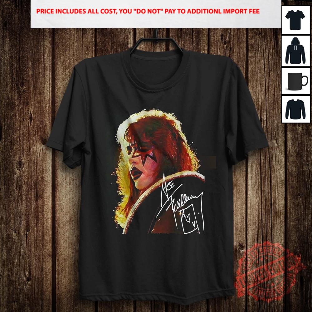 Thank You For Your Memories Ace Frehley Cotton Black S-5XL Shirt AA481 Unisex T-Shirt S