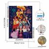DIY Diamond Painting Lovely Person Cross Stitch Kit Mosaic Art Diamond Painting Full Circle Diamond Home Decoration