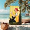 1 pièce Serviette de Plage Aventure de Pippi Serviette de Plage Microfibre Fine Absorbante Pour Plage Natation Yoga Bain Sports 0917274