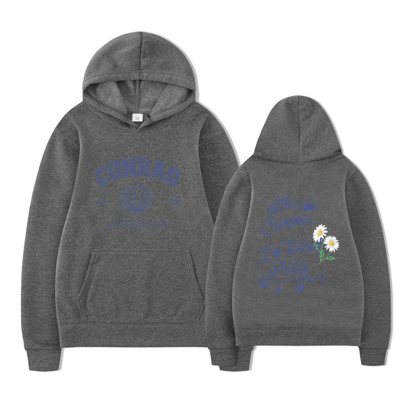 The Summer I Turned Pretty Conrad Cousin Beach Hoodie Men Women Fleece Warm Autumn Winter Hooded Sweatshirt Casual Beach Pullover