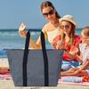 Cooler Bag Thermal Bag Compact Foldable Tote Reusable For Lunch Shopping Women Men Food Delivery School Hiking Picnic Meal Work