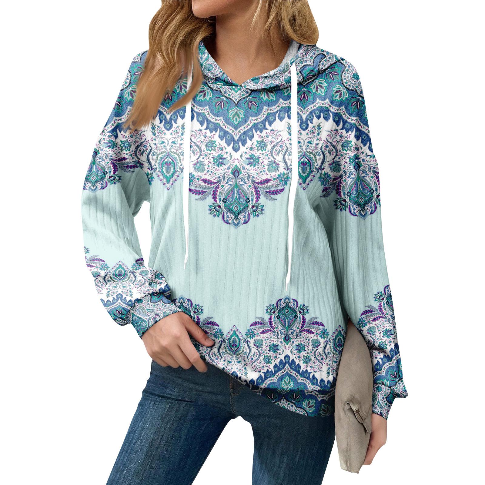 

Толстовки для женщин оверсайз зимние милые свитшоты пуловер трендовая осенняя одежда M