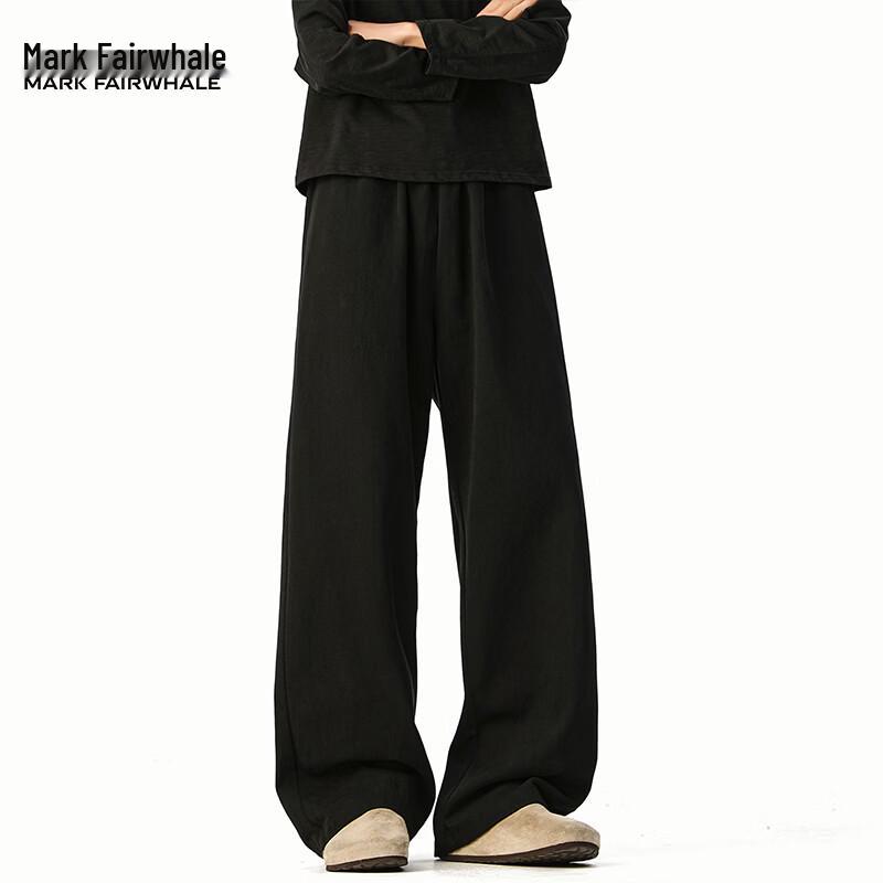 Mark Fairwhale Men's Retro Straight-Leg Casual Pants