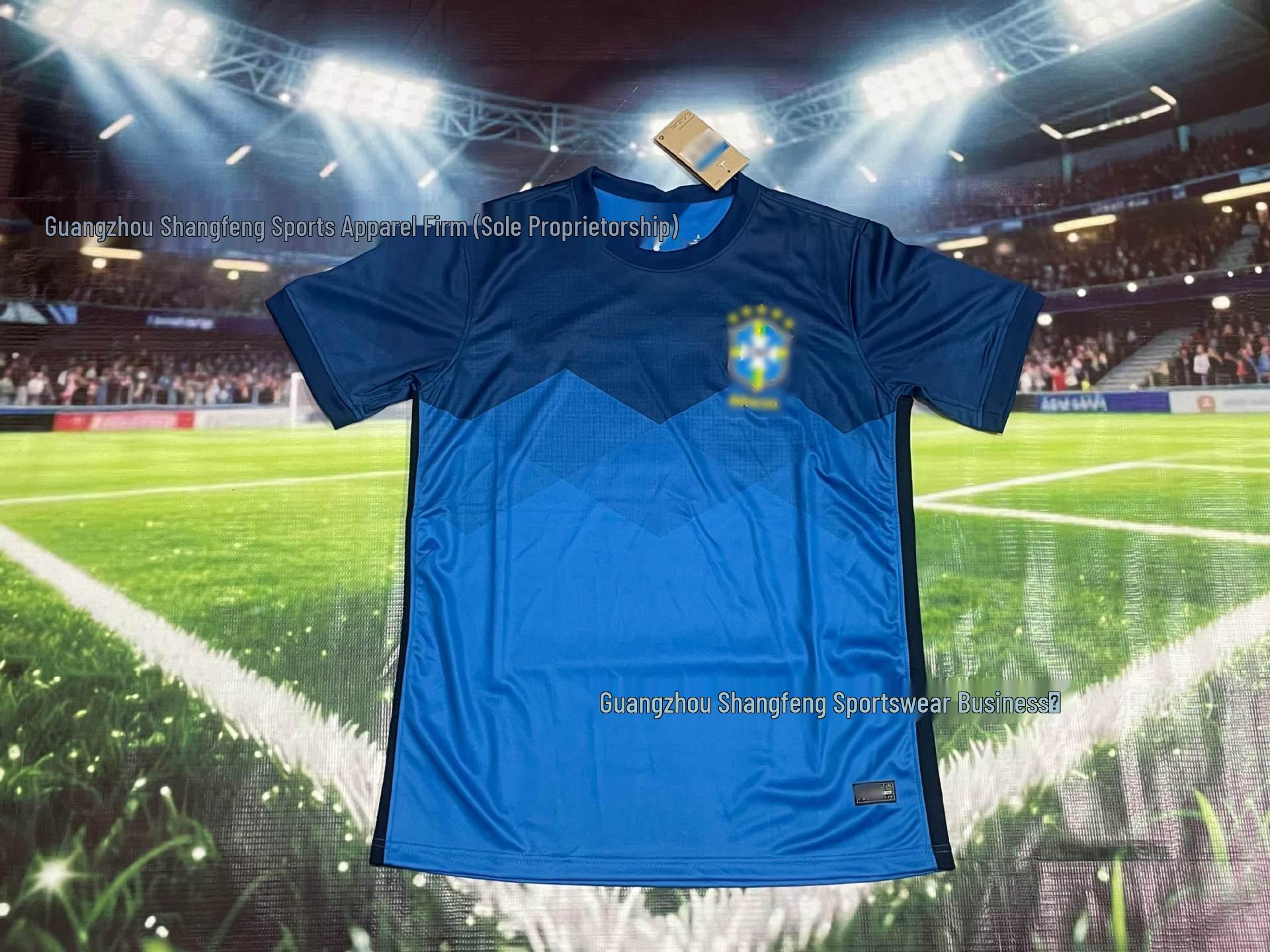 Brazil Series Short Sleeve Football Jersey - Multiple Styles Available, Contact for Details Large