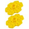 2/1pcs Bee Water Feeder with Perch Safe Honeybee Drinking Station for Garden Patio Beekeeping Supplies Small-Hole Honeycomb Tray