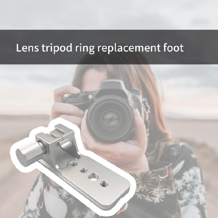 Tripod Foot Enhances 1/4 3/8 Holes Stable for FE200-600MM F/5.6-6.3G Lens for Arca Heads Easy Installation