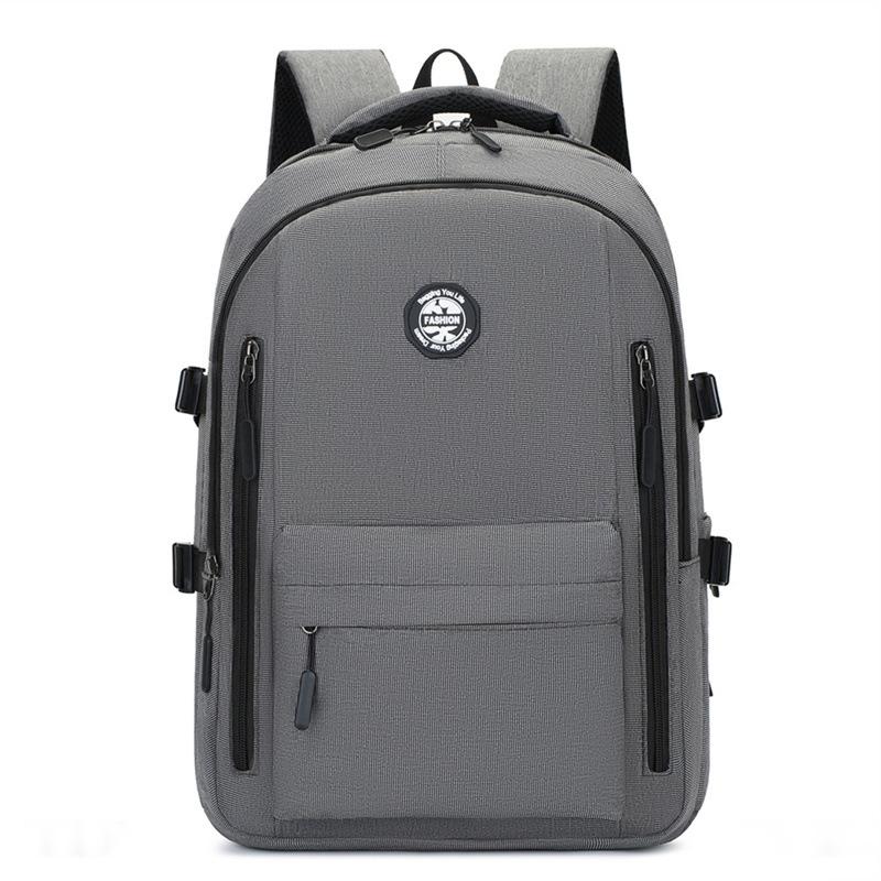 Backpack, Student Schoolbag, New College Student Simple and Versatile Multi-layer Niche Design Sense of Burden Reduction Backpack