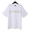 Unisex Oversized Cotton T-Shirt With Bold Letter Print Vintage Washed Loose Fit Casual Tee