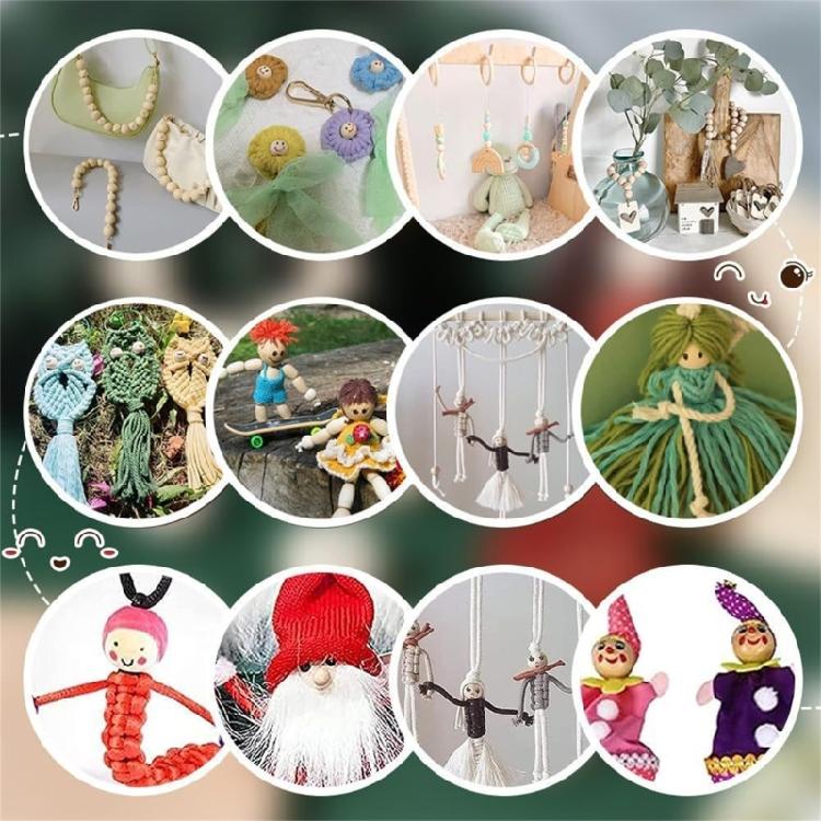 20mm Smiling Face Beads for Jewelry Making DIY Bracelets Bag Charm Keychain