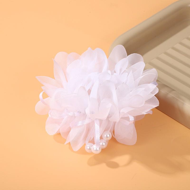 Princess Hair Ties: Cute Flower Rubber Bands for Girls