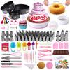 Cake Decorating Set 464 Pieces with Non-Slip Cake Turntable and Springform Cake Tin Baking Supplies for Beginners