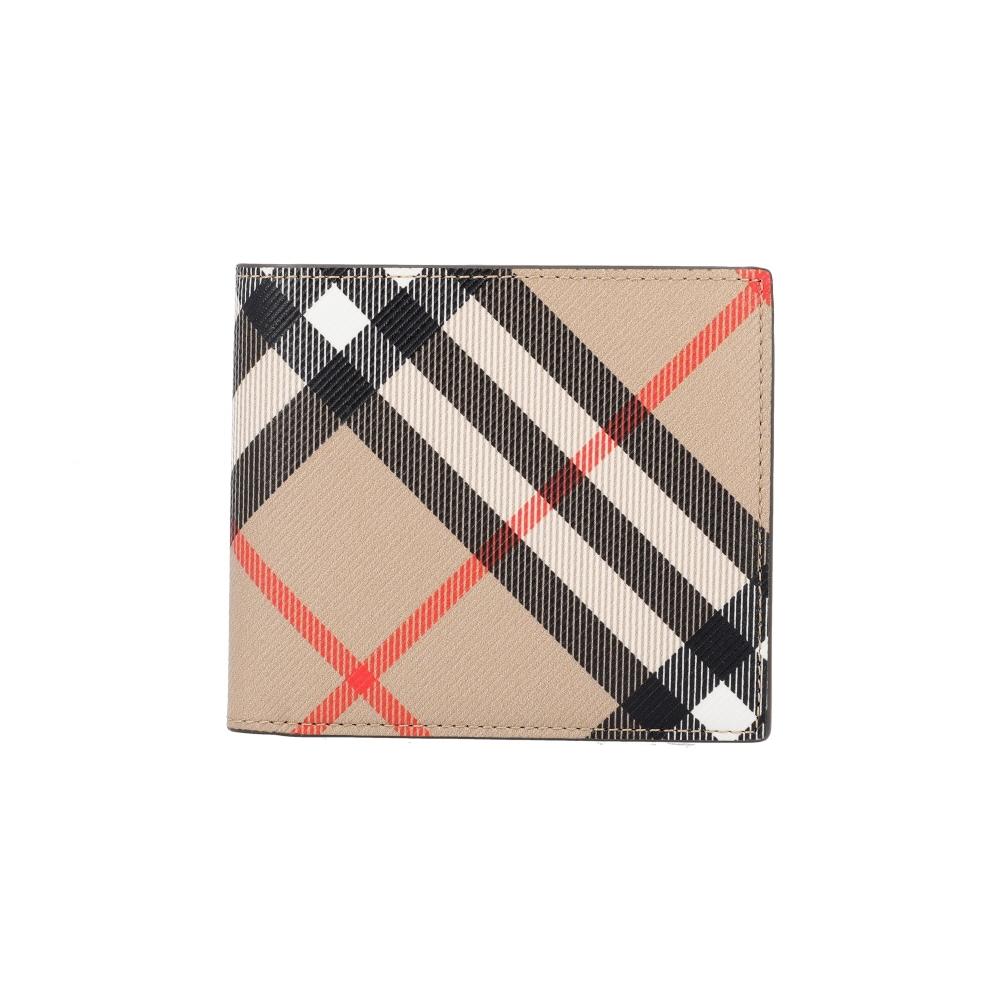 Burberry Bi Fold Wallet Check 8091926 A2021