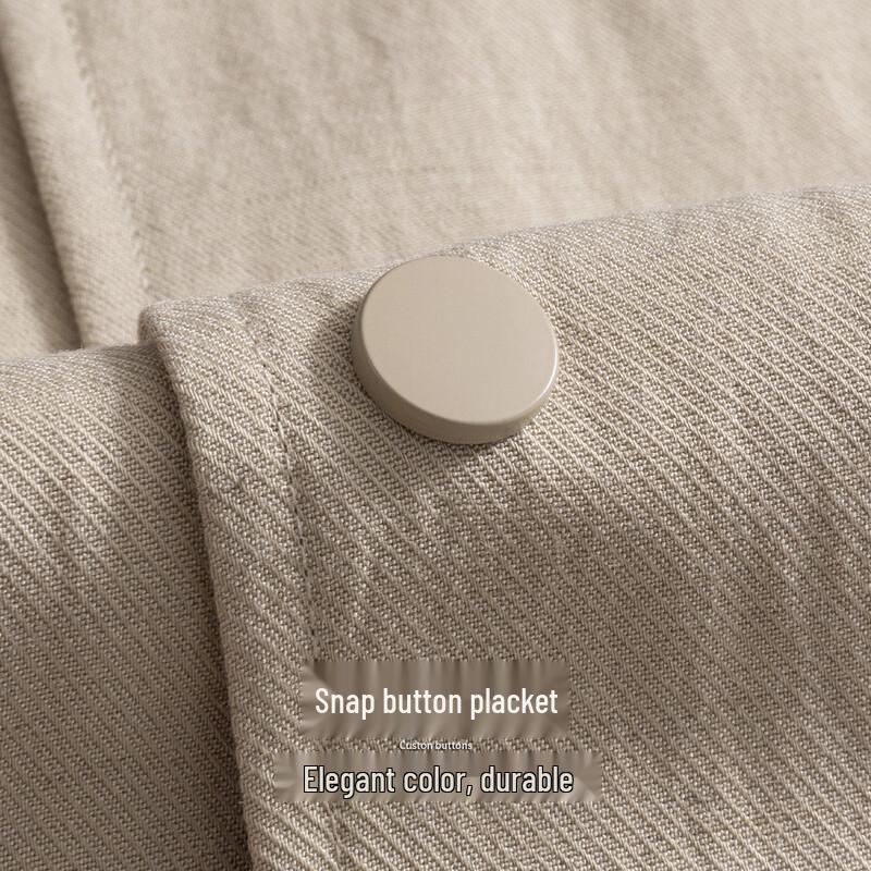 Hodo Men's Tencel & Linen Lapel Jacket