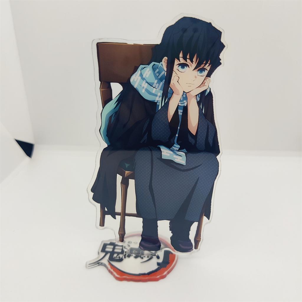 Demon Slayer Acrylic Standing Plates Anime Peripherals Accessories Tokitou Muichirou Tsugikuni Yoriichi Collectible Desk Gift