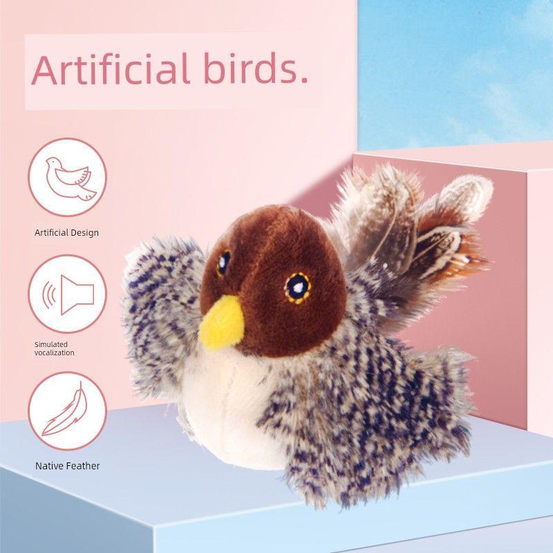 

Дразнилка для кошек Игрушка для кошек Перо Саморазвлечение Снятие скуки Удобный гаджет Искусственная птица Мышь Электрическая молярная Игрушка для кошек Товары для домашних животных Little bird