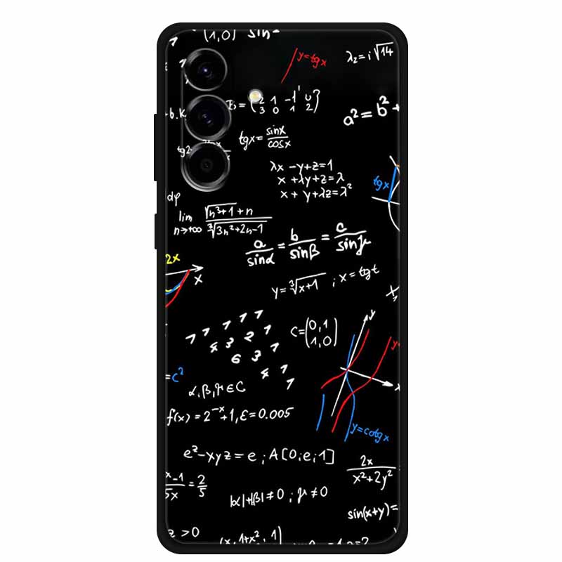 For Samsung Galaxy S25 FE 5G Case Soft Silicone TPU Black Phone Cover For Galaxy S25 FE 5G Protective Cartoon Bumper Coque S25FE