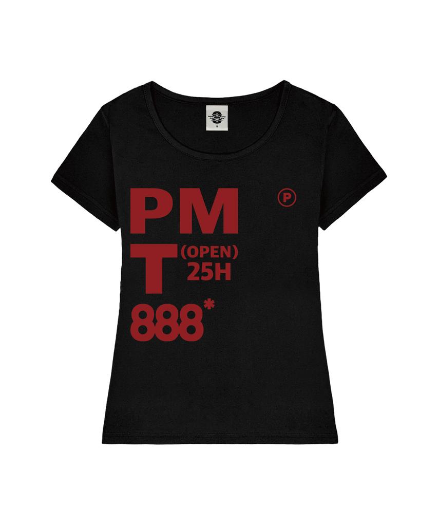 PRIMATE Mono Days Women'S U-Neck Slim Fit Short Sleeve T-Shirt 7 Colors