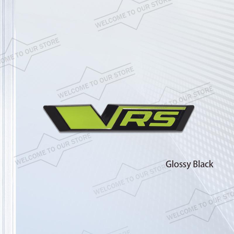 xnapd1 Car Styling New VRS Emblem Body Trunk 3D Metal Grille Badge Stickers Decal For Octavia Enyaq RS Elroq Kushaq Citigo Superb Scala