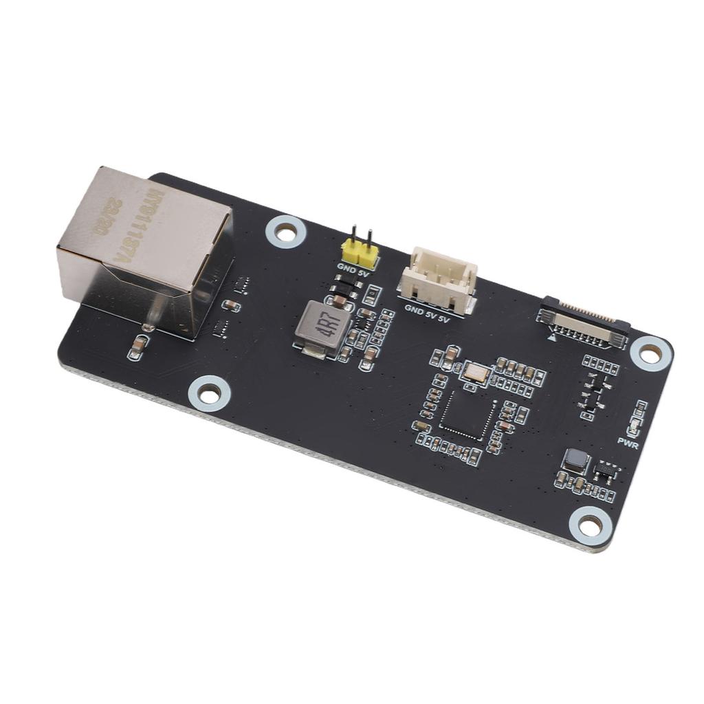PCIe to 2.5G Ethernet Adapter Board Replacement for RasPi 5 Plug and Play 16 Pin PCIe X1 Gen2 to 2.5G RJ45 Network Port
