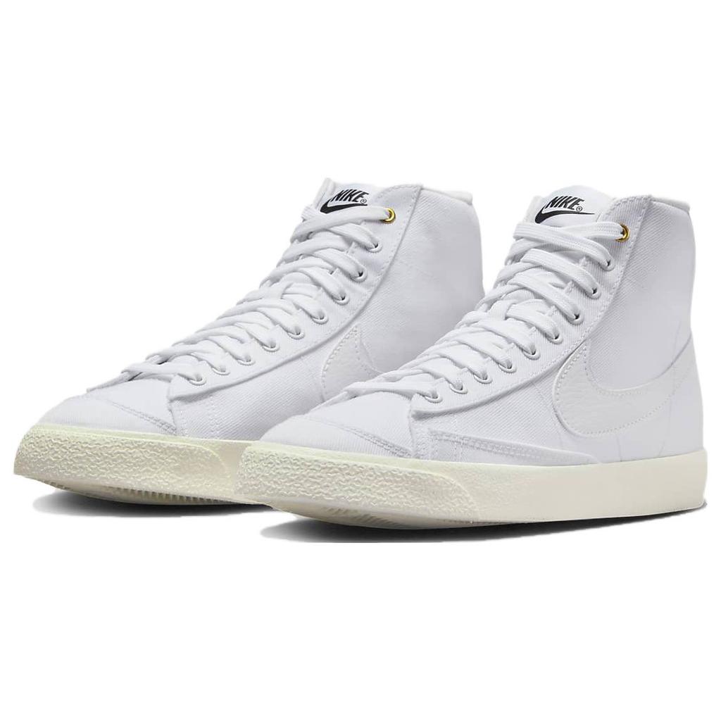 New Nike Blazer Mid '77 Canvas 'White Sail' Women's DX5550-100