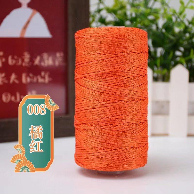 Mercerized Ice Hemp Thread 100G Shaft Medium And Thin Hollow Thread Sun Hat Shoes Crochet Hand-Woven Thread Full Free Shipping