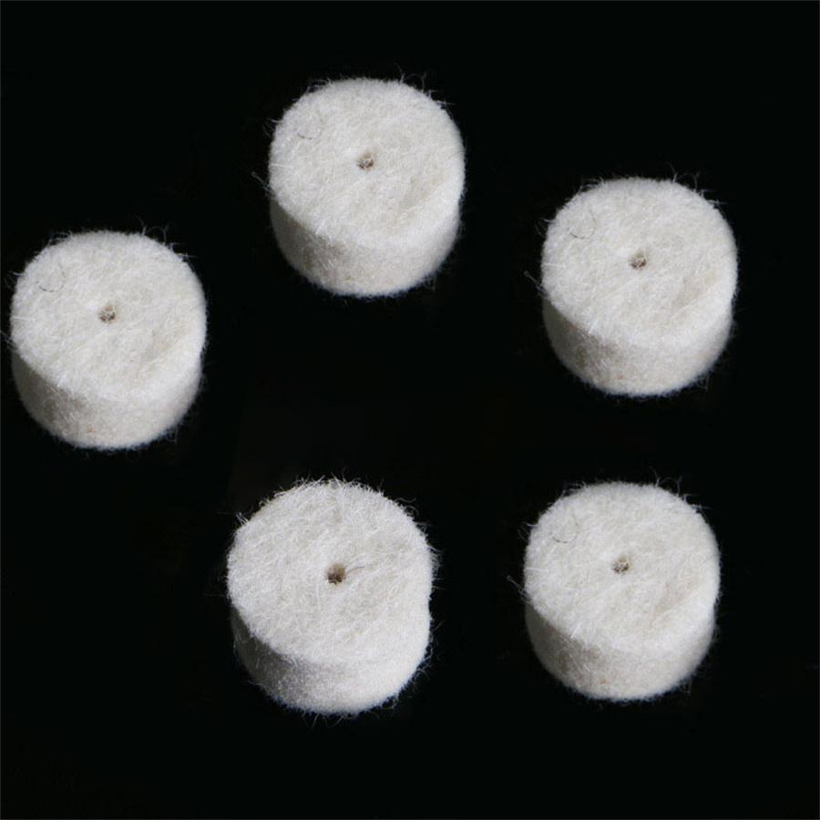 88 X Wool Felt Buffing Polishing Pads Wheel Set For Dremel Grinder Accessories