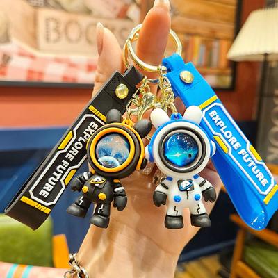 Kreslený Lightning Keychain Roztomilý Astronaut Medvěd Panenka Přívěsek na klíče Taška Přívěsek na klíče Držák na klíče