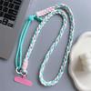 Colorful Braided Crossbody and Anti-Lost Adjustable Strap for Girls - Keychain and Mobile Phone Hanging Rope