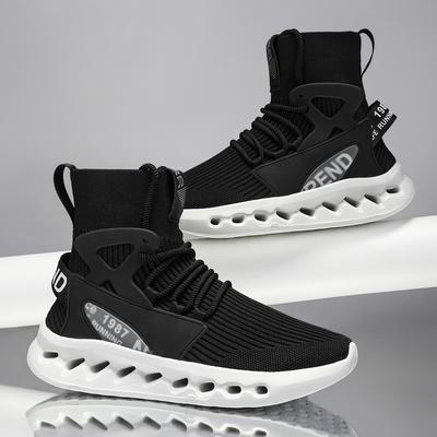Sneakers Man Big Size Flat Cushioning Outdoor Sports Mesh Breathable Casual Running Shoes 2024 Trendy Tennis Shoes for Men