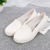 Rain Shoes Female Nurse Shoes Doudou Shoes Non-slip Pregnant Women Work Shoes Low-top Autumn and Winter Waterproof Shoes Low Heel
