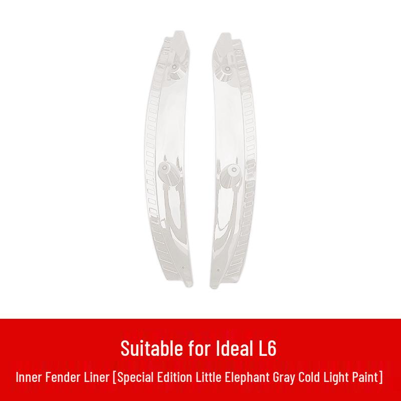 

Ideal L6 Rear Mudguard Wheel Liner - Original Car Color, Hole-Free Splash Guard Accessory
