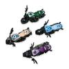 Simulated Motorcycle Pull-back Racing Alloy Car Model Clip Doll Toy Ornaments Keychain Children's Toys