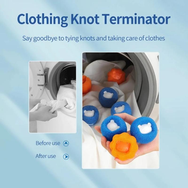 Laundry Ball Reusable Washing Machine Hair Removal Ball Cleaning Clothes Plush Pet Hair Household Products