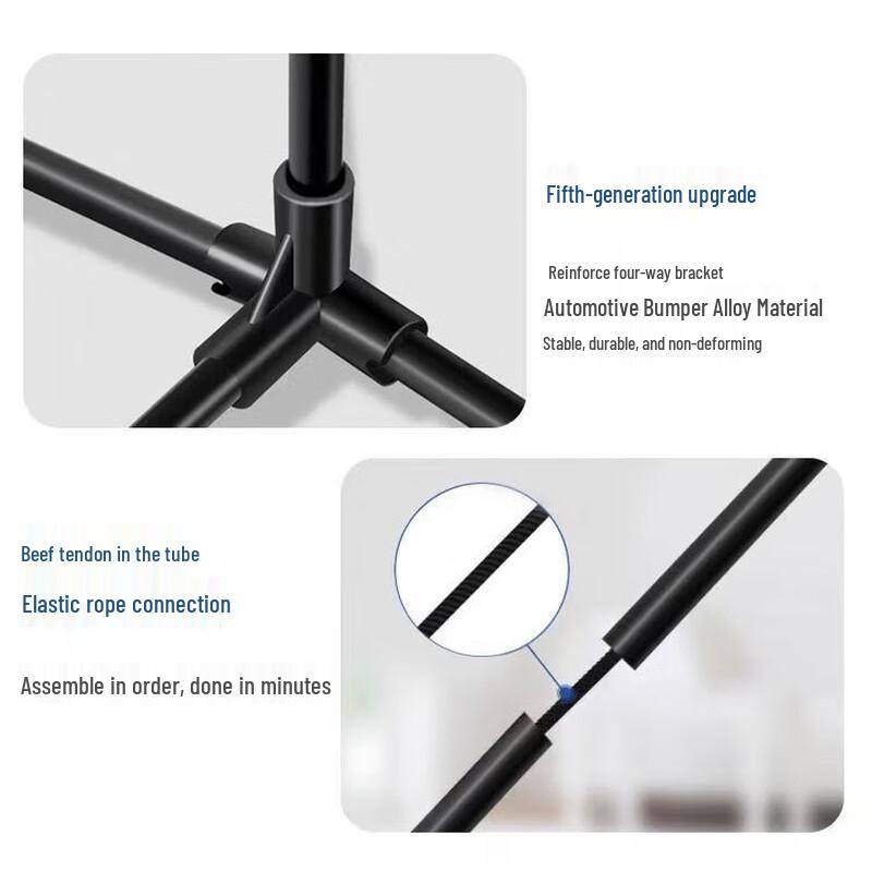 WEZHO Portable Badminton Net Set