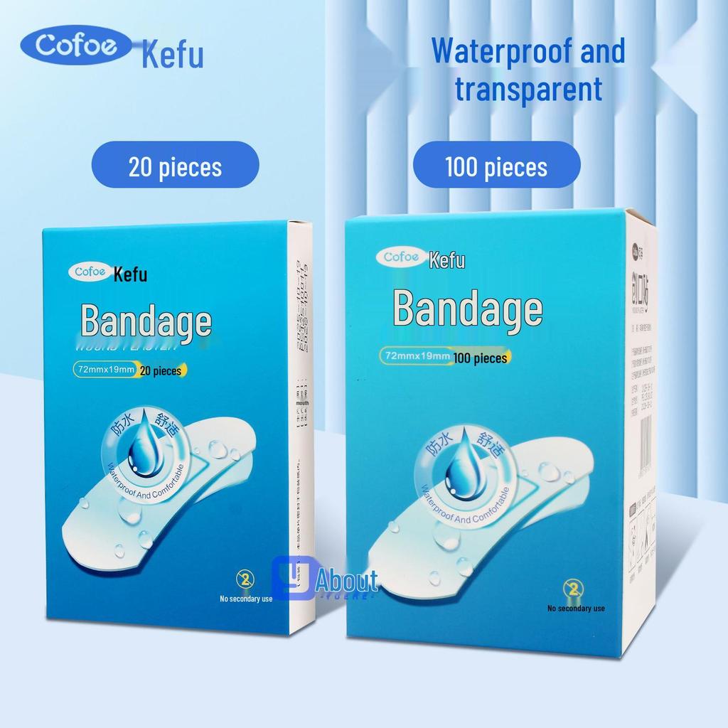 Kefu Cartoon Patroon Waterdicht Ademend Kinderpleister voor Wondverzorging