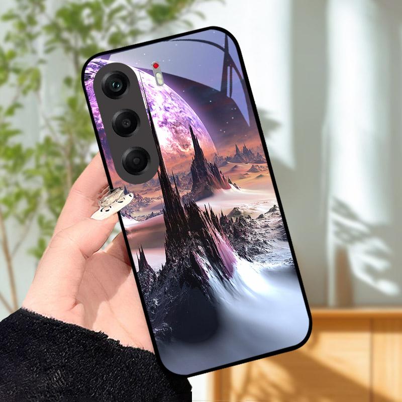 For Tecno Camon 40 Pro 4G Phone Case Lens Protection Bumper For TECNO Camon40 Pro 40Pro 4G Tempered Glass Back Cover Fundas Capa