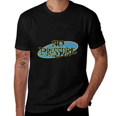 FAN ART NO PRESSURE PUNX HARDCORE LOGO TShirt Work Wear Simple Tee Shirt