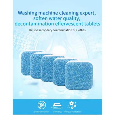 Waschmaschinenreiniger Waschpulver 4/8/12 PCS Haushaltsreinigungszubehör Brausetabletten Chemikalien Home