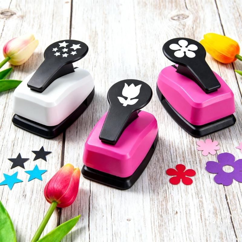 Creative Pattern Paper Puncher Paper Hole Puncher For Children Classroom Art Craft Project Scrapbooking Card Making