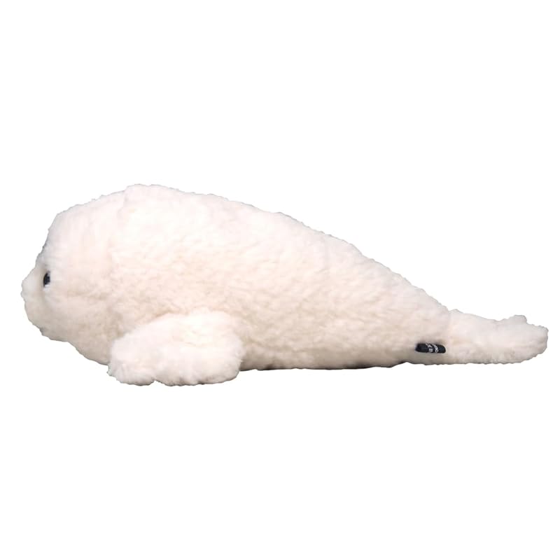 Sunlemon Fluffy Seal Small Plush Animal Toy, 17 X 15 X 19 Cm, P-8702