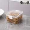 Sealed Transparent Kitchen Jar for Dry Goods, Snacks, Grains, Cereals & Nuts - Moisture-proof & Dust-proof Storage