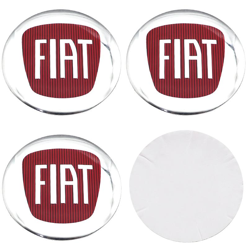 

4pcs 3D 57mm logo car emblem Wheel Center Hub auto Rim refit dust-proof badge covers sticker styling accessories For Abarth FIAT