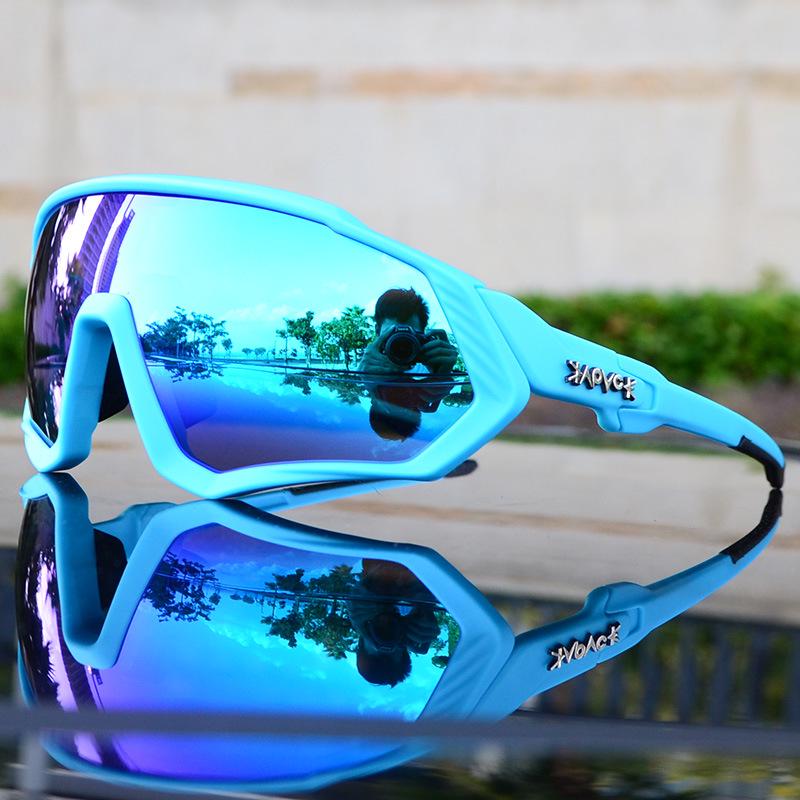 Kapvoe Polarized Anti-Wind Cycling Sunglasses for Mountain Biking