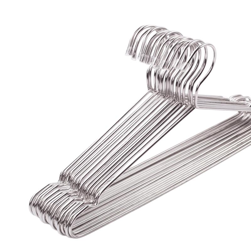 Stainless Steel Clothes Hangers (10-Pack)